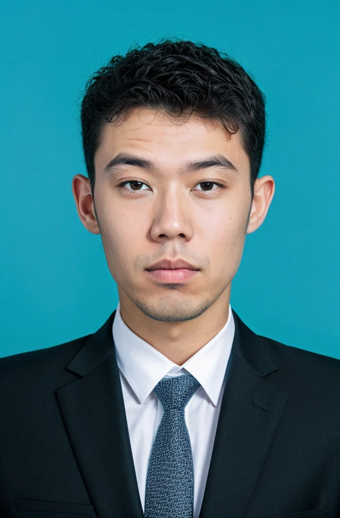 a close up of a man in a suit and tie