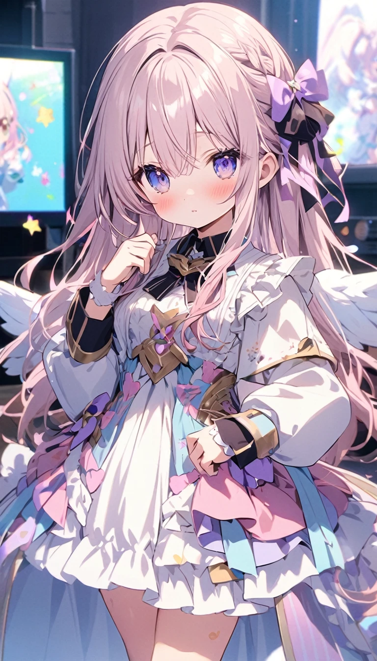 screenから蝶が飛んでいる、screen、Angelic