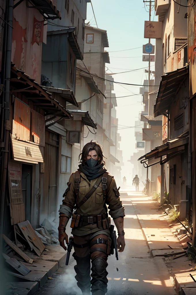 come up with characters for the game, where post-apocalyptic reality exists