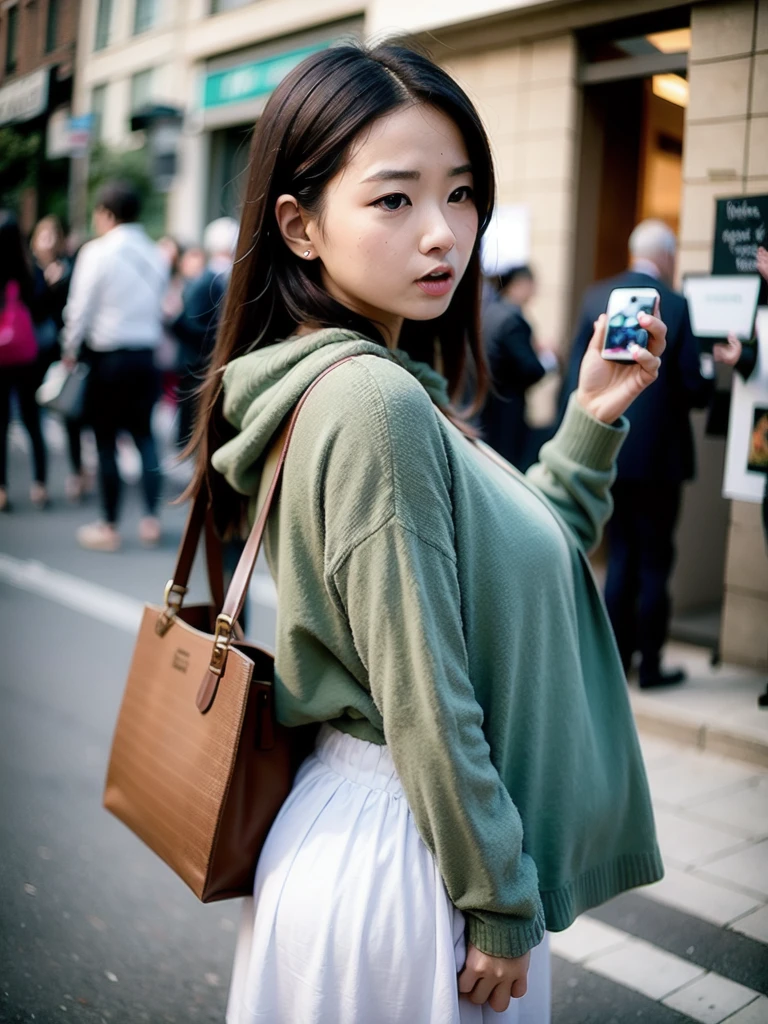 (head of'artwork, best quality), (idole kpop, Belle fille obese), PAUSE rich, sweatshirt à capuche, obesity +++, bbwchan, big sale fat and round sius le oull