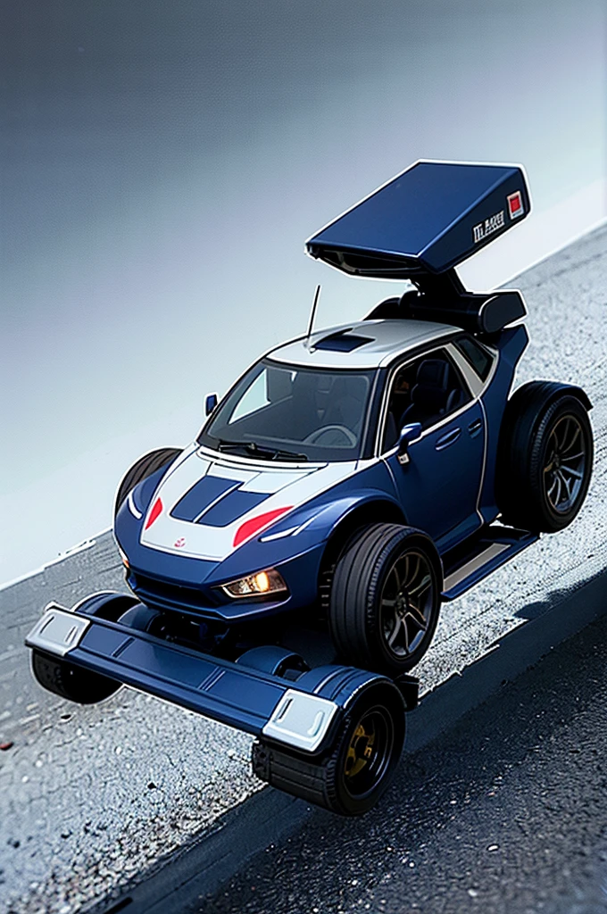create a space car design