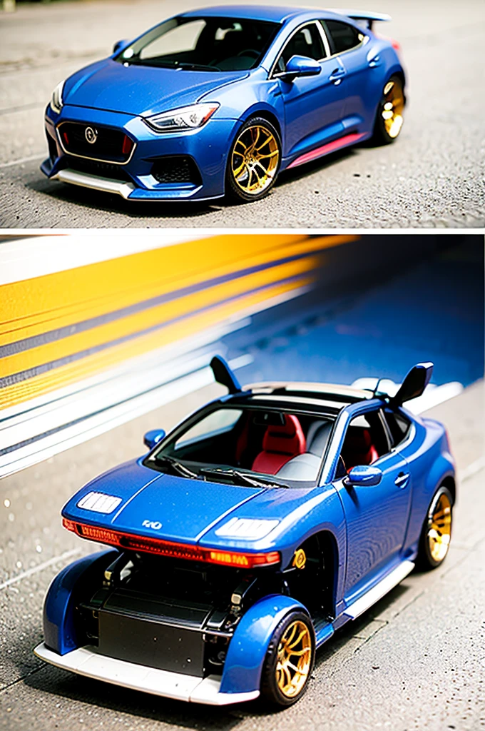 create a space car design