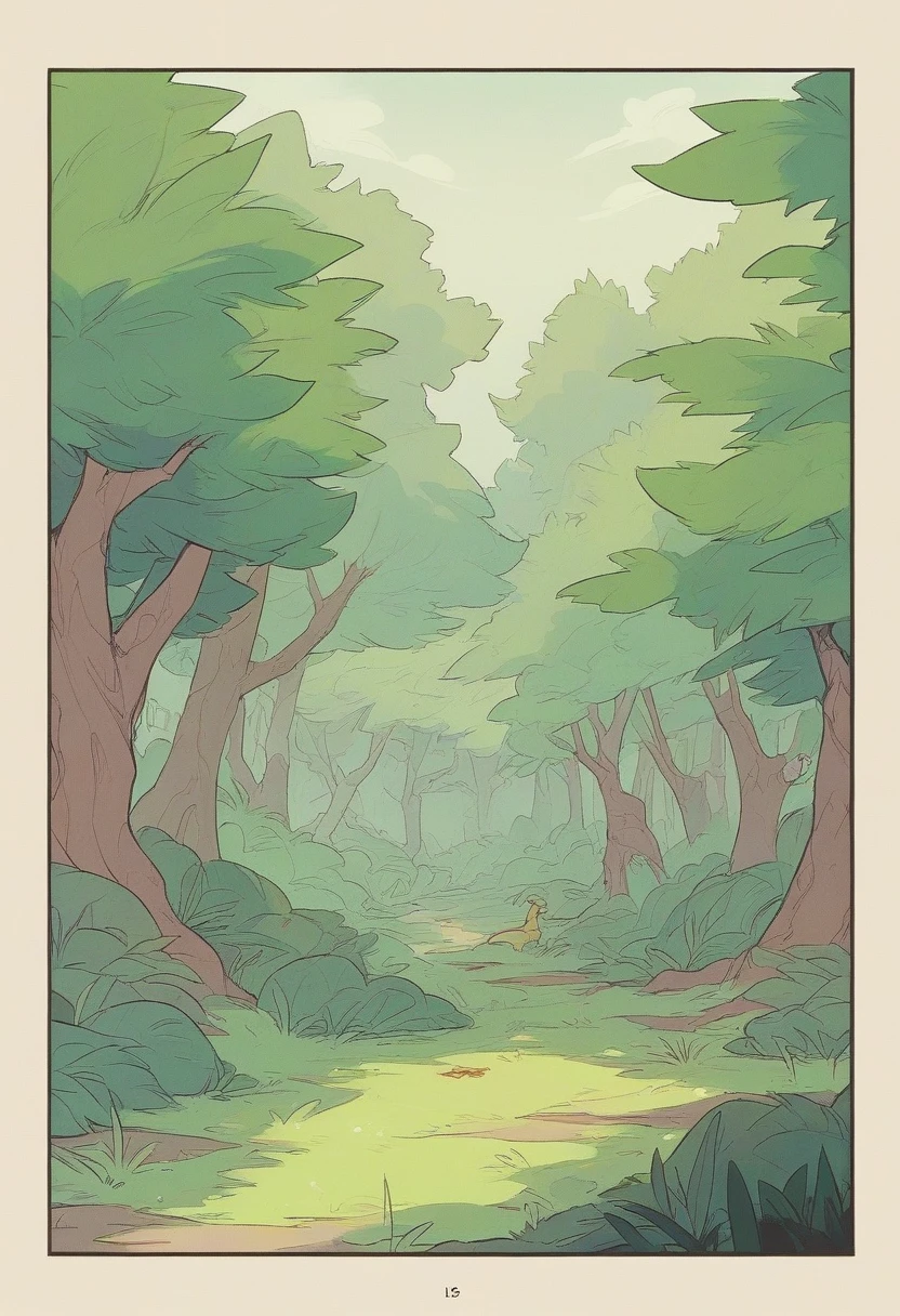 Sacred forest bordering Iboma. Lush vegetation, sunlight filtering through leaves.
• Characters: Assane, a morello cherry tree with weathered bark and a wise expression (personified through subtle movements and voiceover).
• Action: Assane walks into the forest, seeking solace. He comes across the old cherry tree.
• Dialogue: The cherry tree explains the legend of Koura and the terrible price of his wishes.