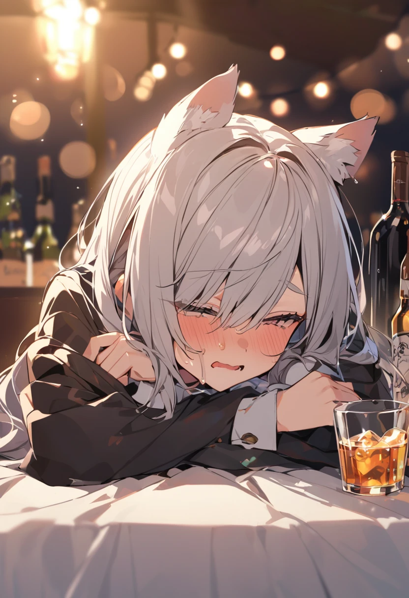 Very drunk girl