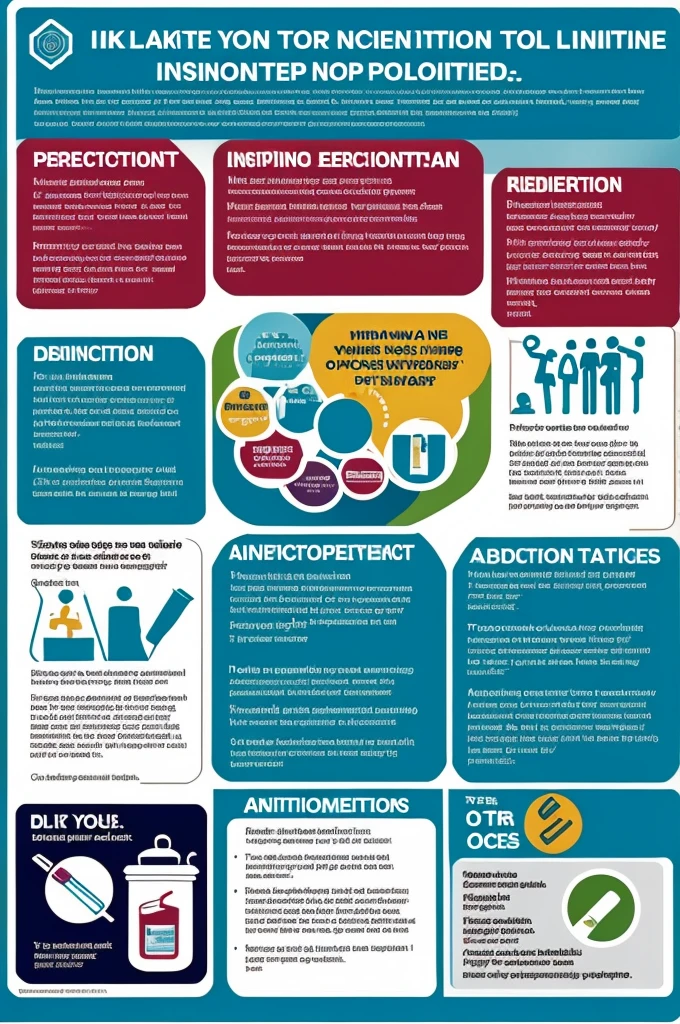 Create an infection prevention poster but have condoms talk about the risks of these