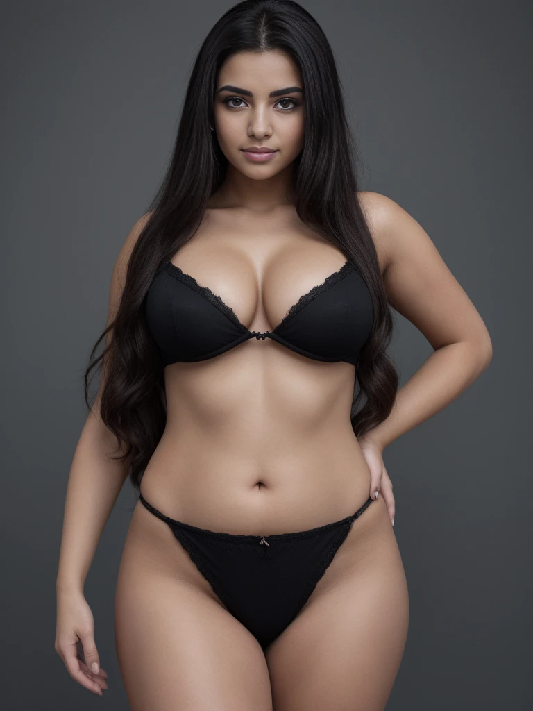Midbody photo of young moroccan and arab princess, fair skin, with long and slicked black hair and almond-shaped hazel eyes, small but thick and fit, chubby with big hips, wearing a suggestive secretary uniform, perfect hands, perfect body, perfect hair, UHD, retina, masterpiece, accurate, anatomically correct, textured skin, super detail, high details, high quality, award winning, best quality, highres, 16k, 8k,