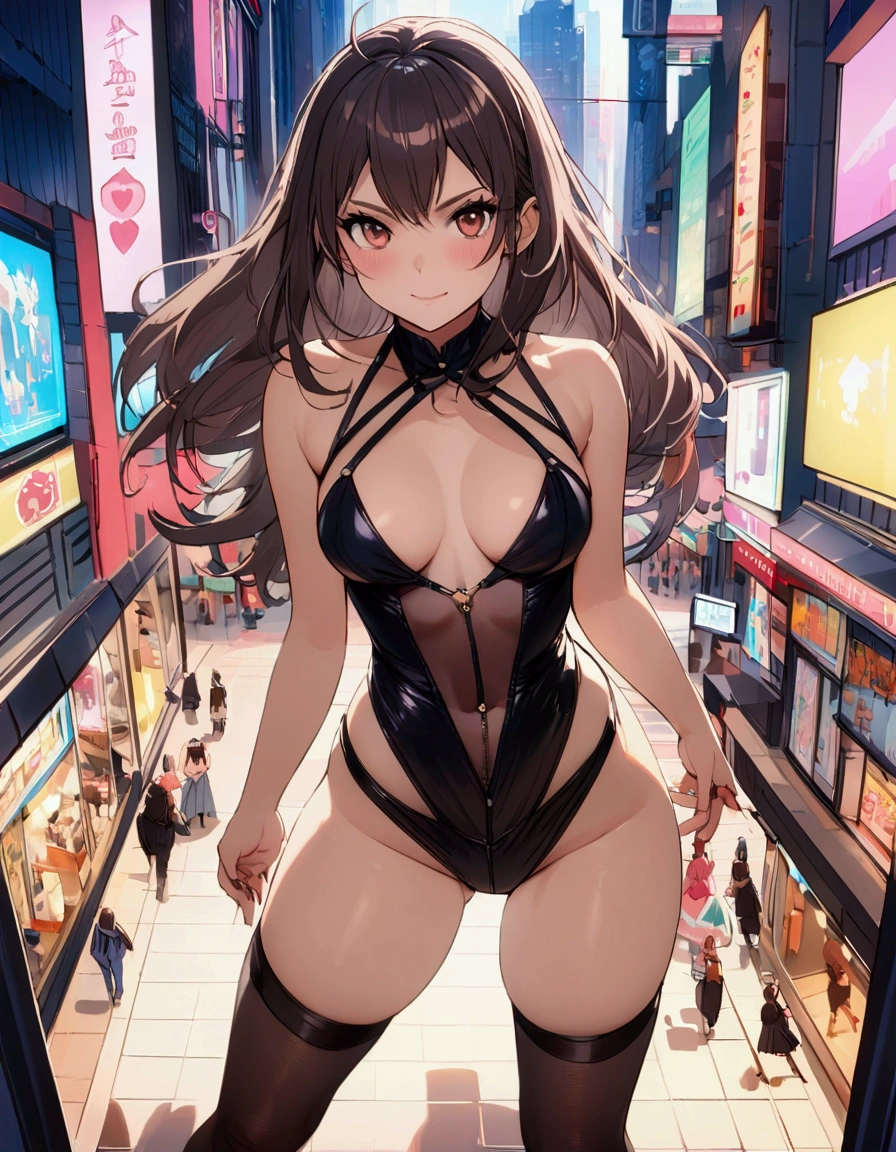 Mila Kunis (0, skimpy outfit, having fun and playing around) CyberCity