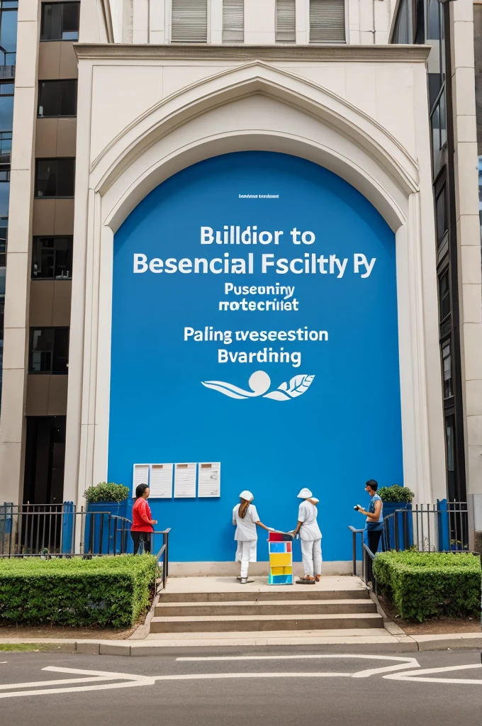 painting with social message On building fair society 