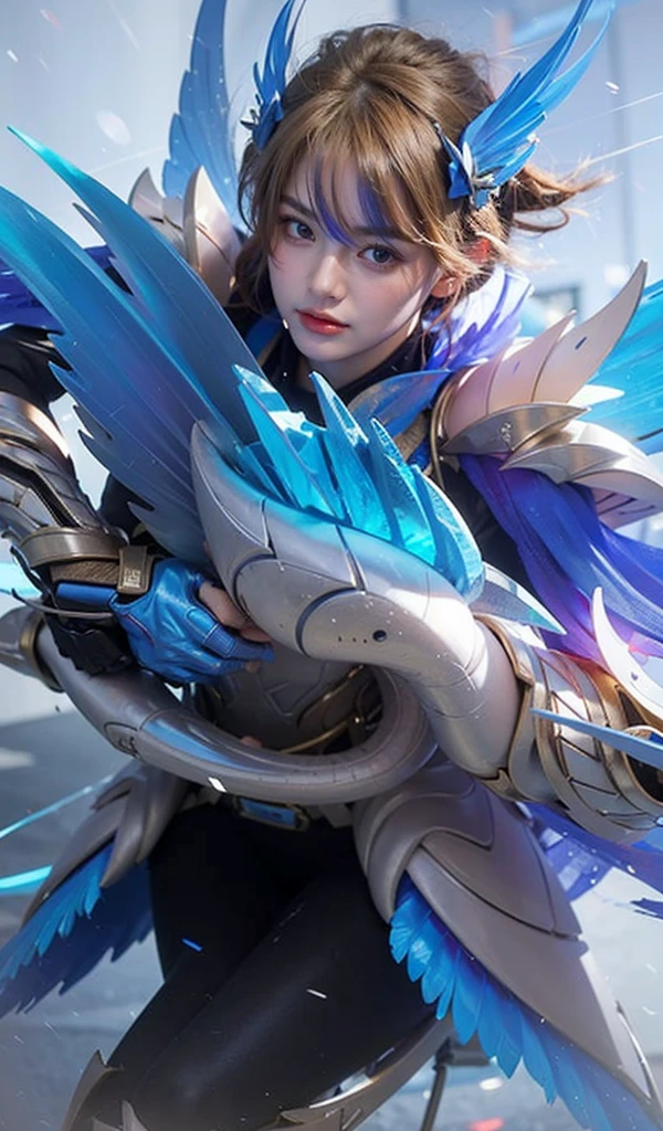 ((Best quality, 8k, Masterpiece : 1.3)), upper bod y, Sharp focus:1.2, Beautiful woman with perfe ct figure, Highly detailed facial and skin textur e, Detailed eyes, Double evelids, Interior view, f erpect lighting, Glowing skin
