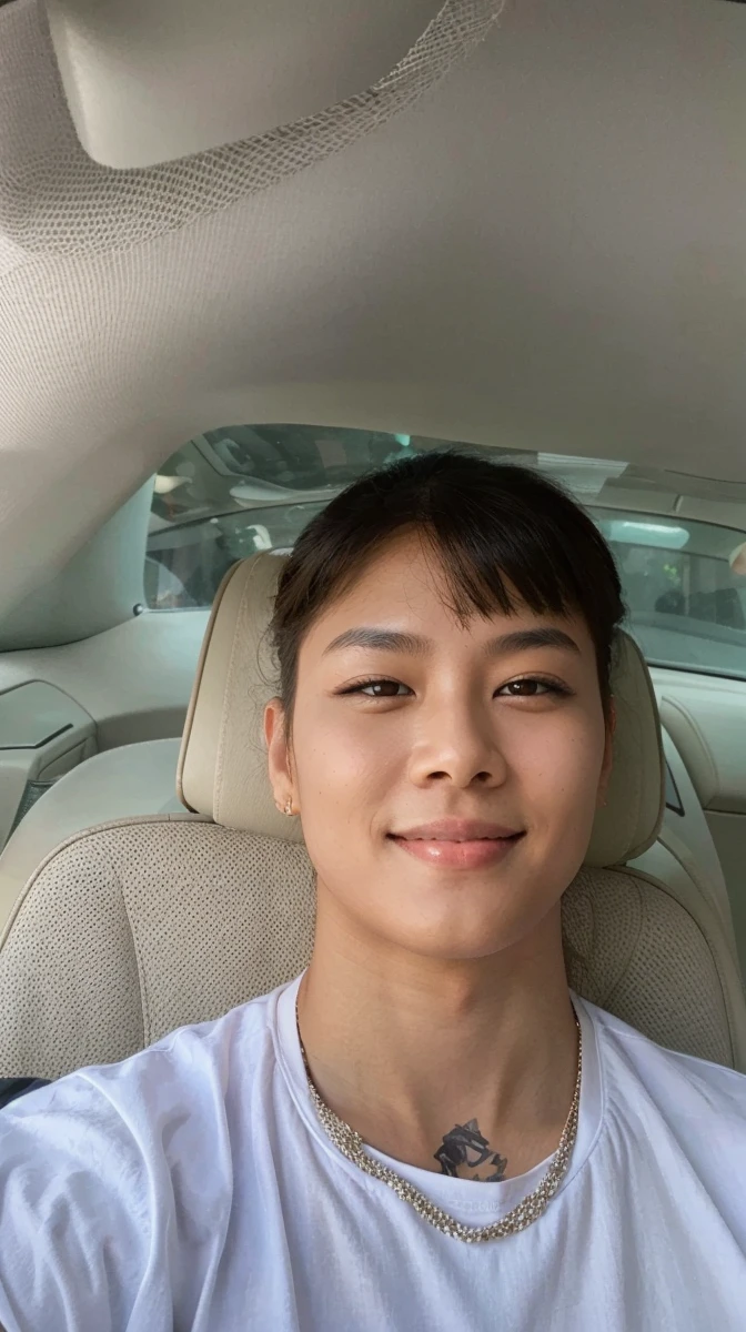 Asian eyesSeductive Smile, High Resolution,
