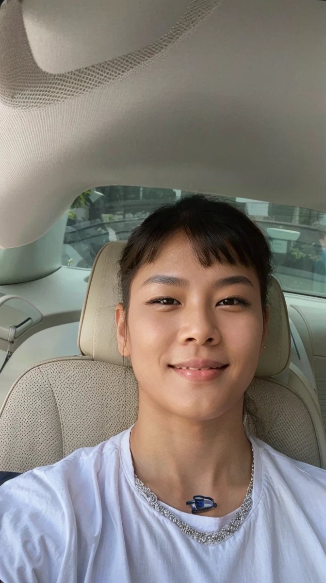 Asian eyesSeductive Smile, High Resolution,