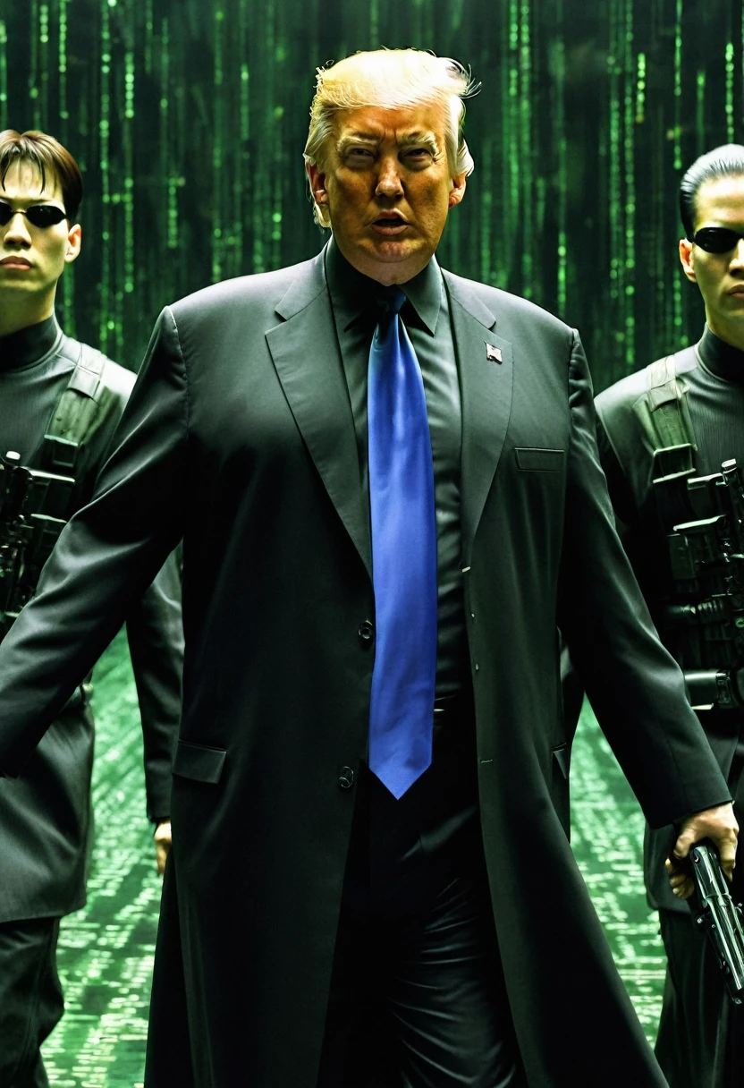 Donald Trump is dodging bullets like Neo in Matrix movie