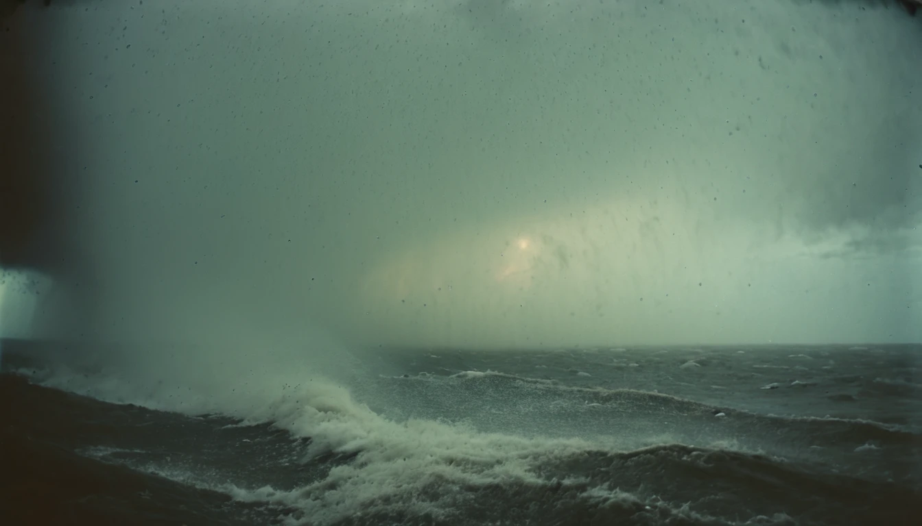Biggest storm in the middle of the ocean