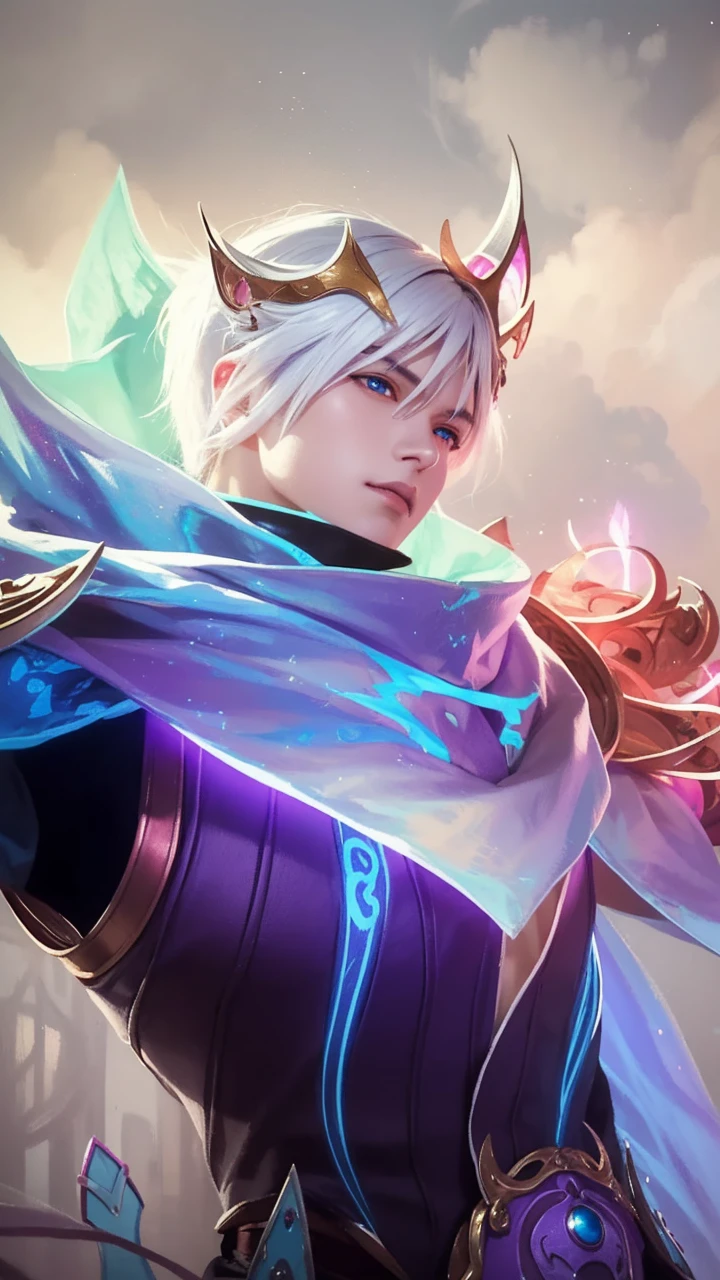 "Experience the ultimate visual feast with Kyuubi-Kurama, a masterpiece of anime and fantasy. Immerse yourself in the world of a handsome warrior with a luminescent blue tattoo, his eyes blazing with a fiery red glow as he taps into his extreme instinct."