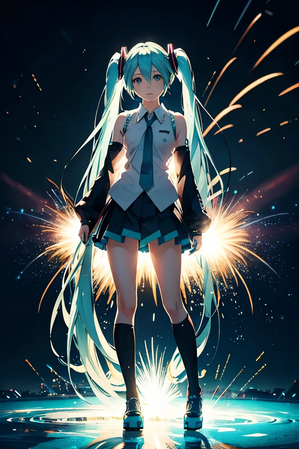 Hatsune Miku firework Whole body