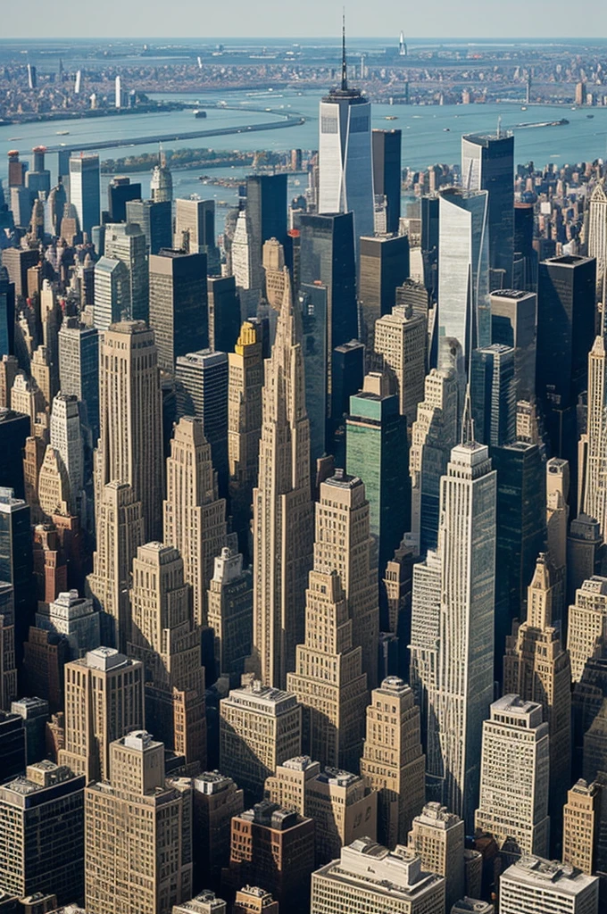 Image of modern buildings in New York