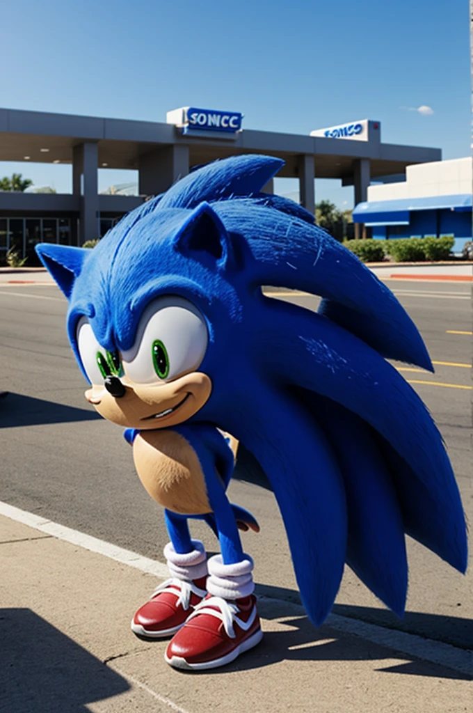 Sonic with the name Dalexandro
