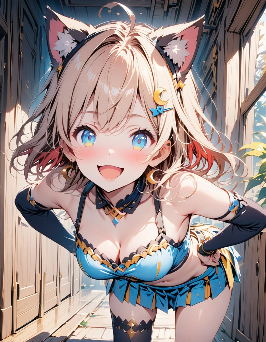 whore, orgasm, Blue eyes, cat&#39;ears, erotic lingerie, sex, hentai
