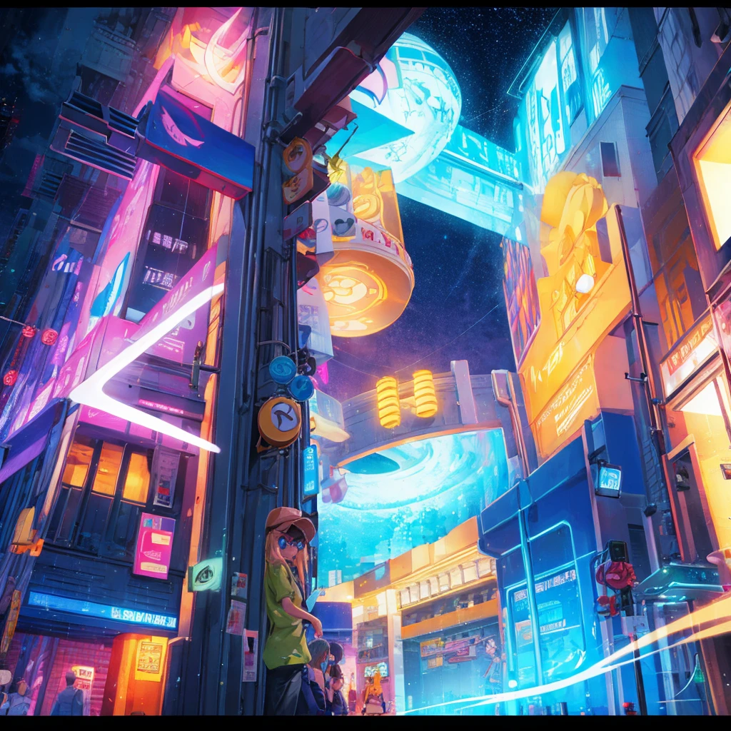 pov, street, night,