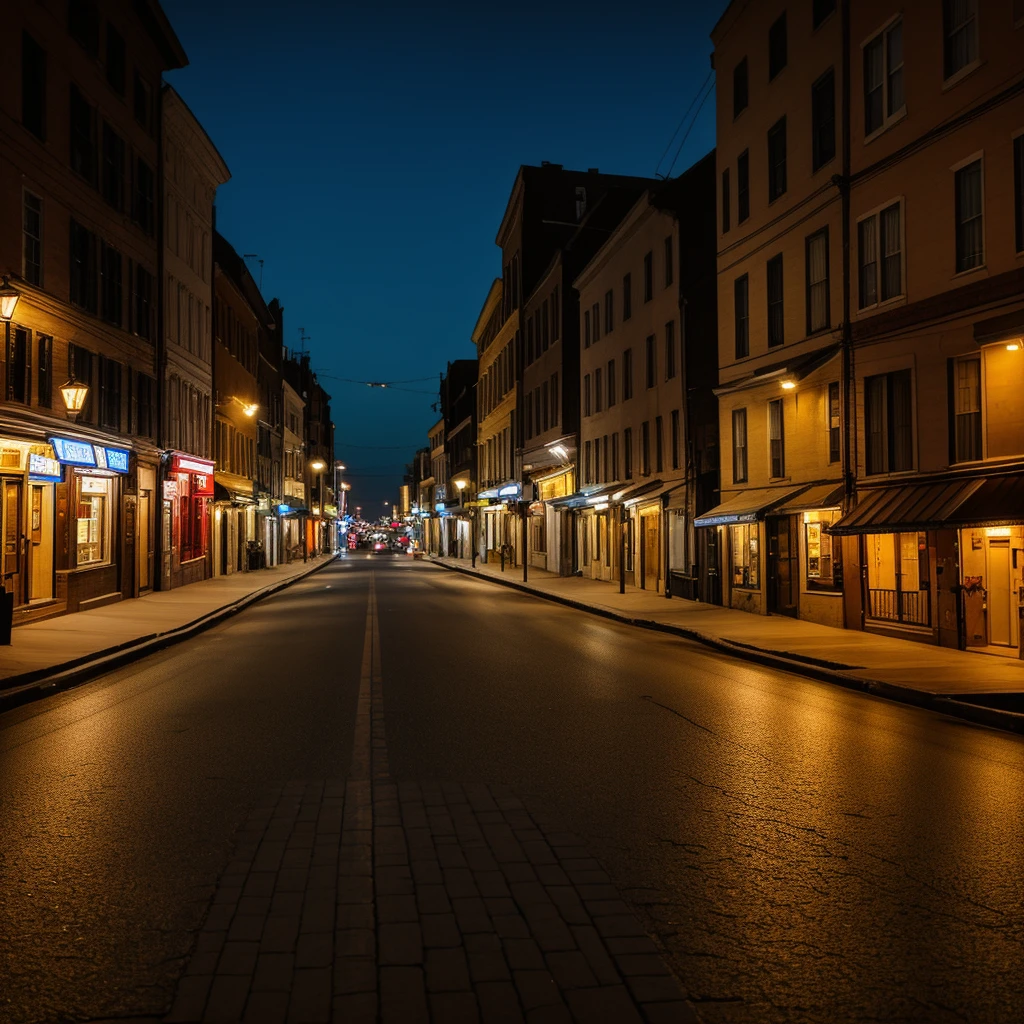 pov, street, night, 