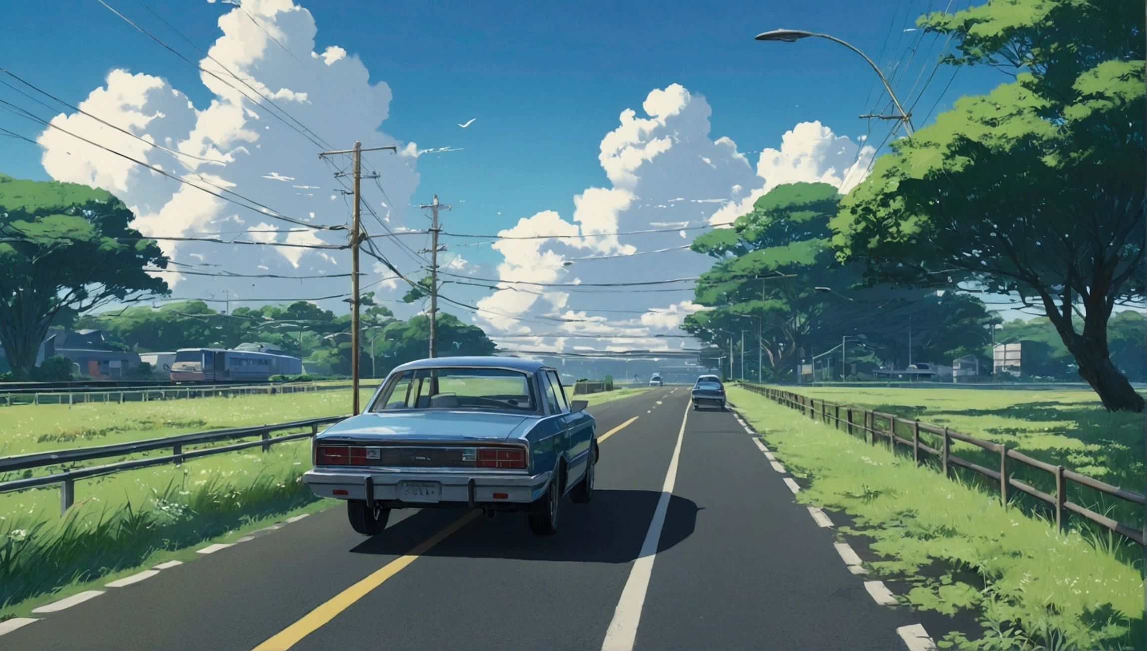 Makoto Shinkai style