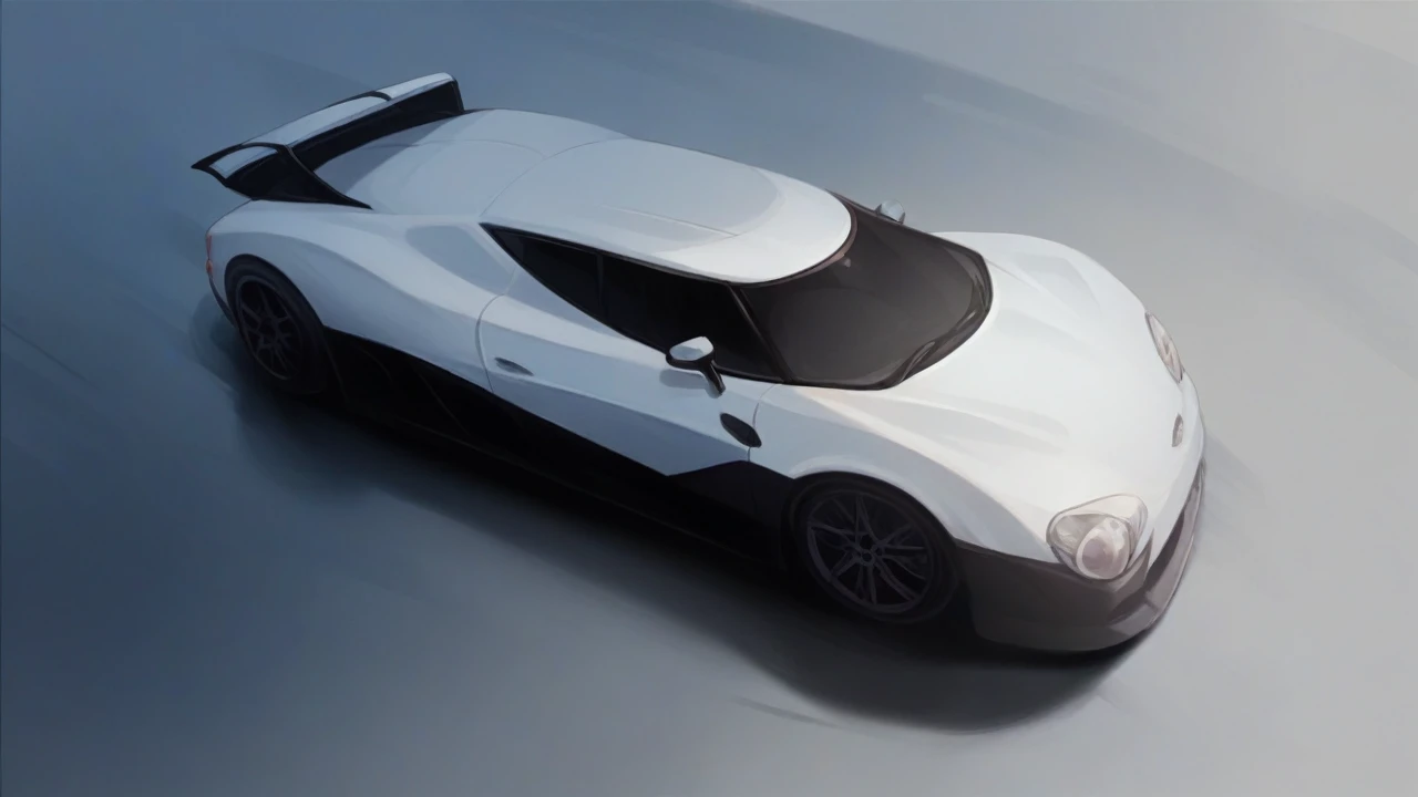 Realistic car photography