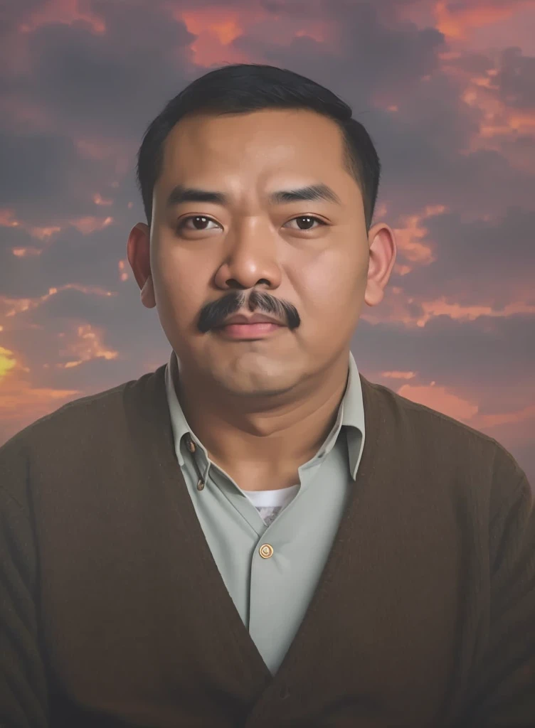 Arafed man with mustache and sweater jacket., portrait photography, profile shot portrait, khyzyl saleem, profile headshot, headshot, Portrait photo, color portrait, bao pham, profesional photo, lofi portrait, asian man, nivanh chanthara, portrait photo, ramil sunga, professional portrait, full portrait