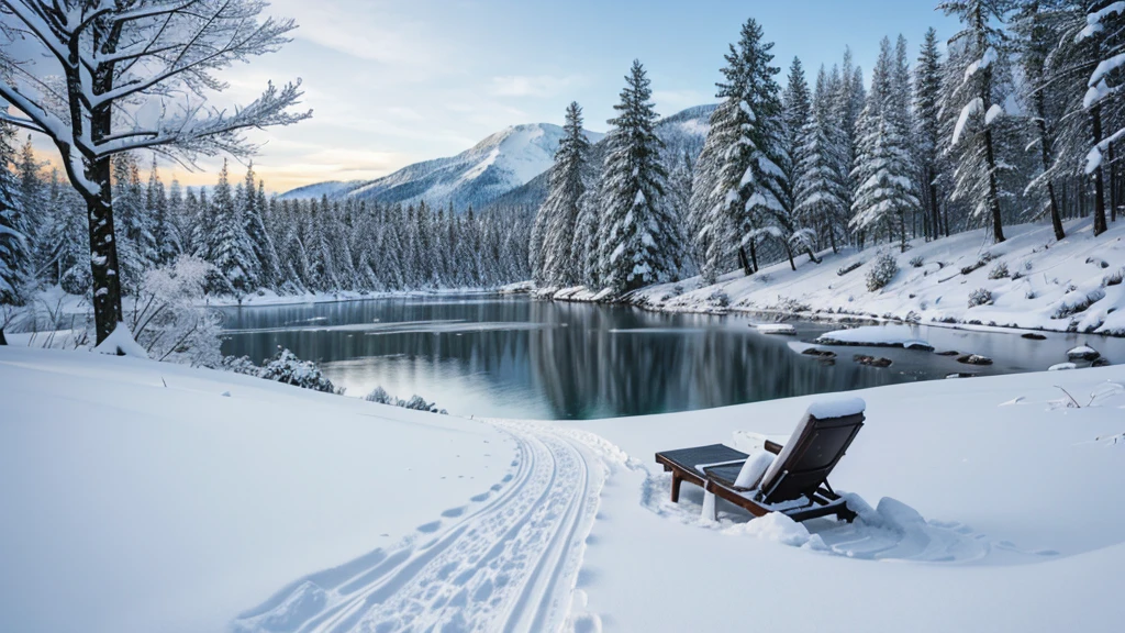 relaxing snowfall