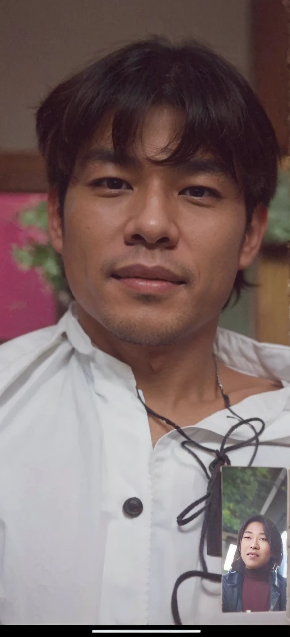 (masterpiece, best quality:1.2), cowboy shot, solo, male focus, 1boy, gojo satoru, smile, hands in pockets, fold, black jacket