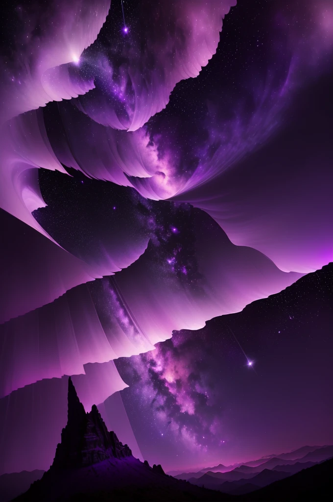 purple sky with shooting stars and shooting comets, purple beautiful sky, purple omnious sky, purple sky, beautiful night sky, cosmic purple space!, violet sky, purplish space in background, glowing purple, magnificent background, colorful night sky, dark purple sky, galaxy sky, amazing sky, purple bioluminescence, purple nebula, cosmic sky, magical colors and atmosphere