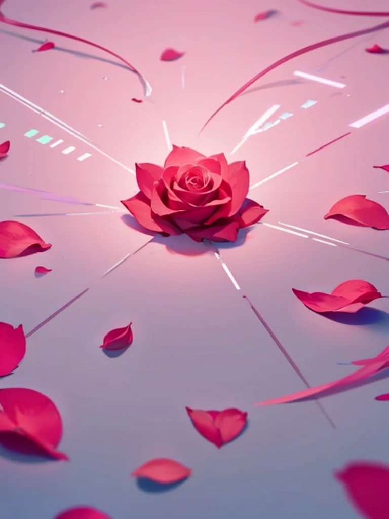 neon、wallpaper、Rose petals、pink、No people、simple、pinkneon