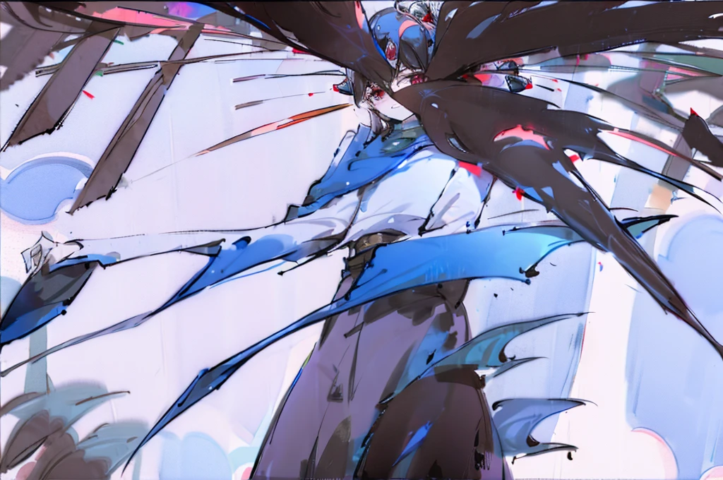 Many arrows fell from the sky