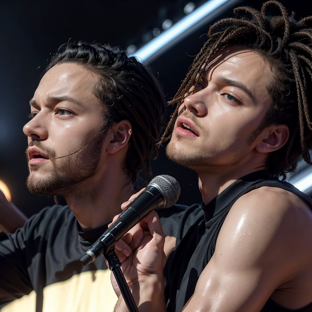 Dan reynolds singing with the weeknd