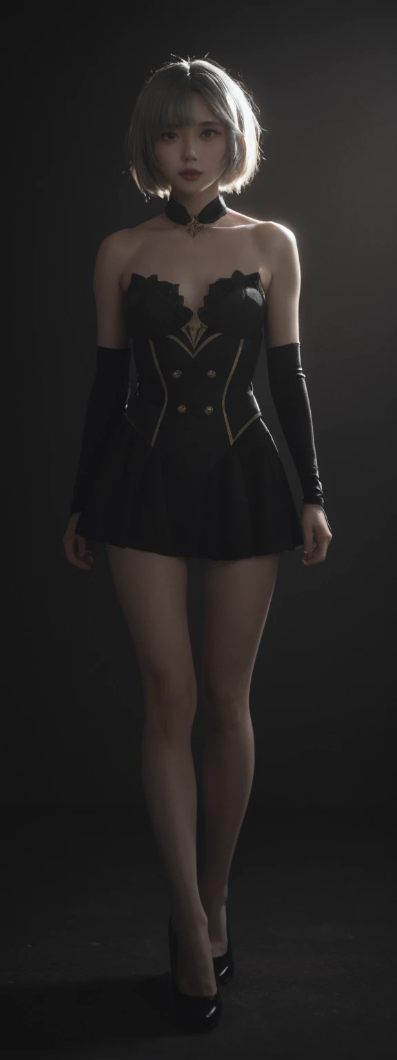 ((Sub Surface Scattering)), sunlight, gradient background, (abs, fit body), a dark hair 22yo girl, wear ((capeline hat, cape, off shoulder, big size dress, leather, dark pantyhose)), choker, (best quality:1.2), (detailed face:1.2), (perfect eyes:1.2) <lora:a_aespakarina_k:0.5> <lora:nataliePortmanLora_v10:0.6> (ANAT0J3:0.9) <lora:b_samdoesarts:0.3> charturnerv2 <lora:b_elysium:0.6> <lora:b_charturnbetalora_k.0.2-0.4:0.4>
