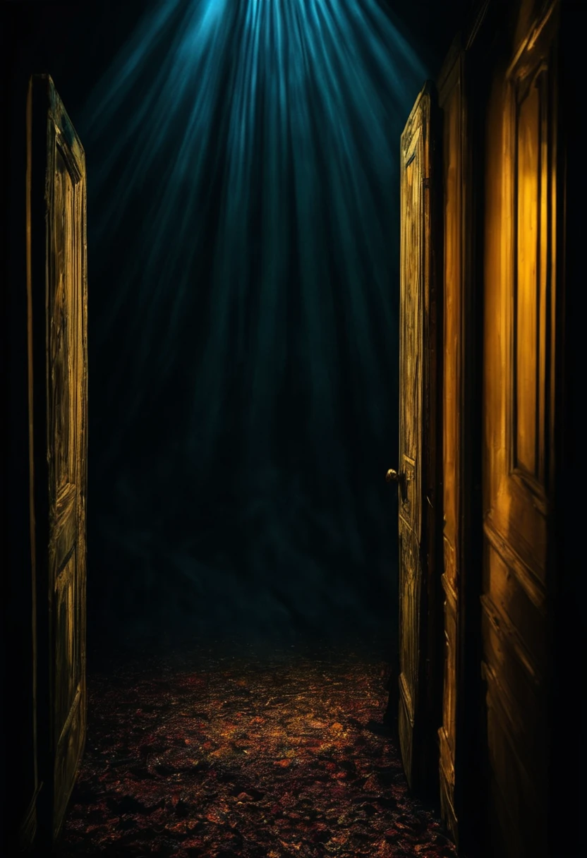 my fears seen from my soul are different my fears look sad and desolate ,the image looks very real, impressive colors 16k light of nostalgia dark and sad atmosphere depth of field 24k composition photography volume in shadows communicate idea unique piece work of art spectacular lighting