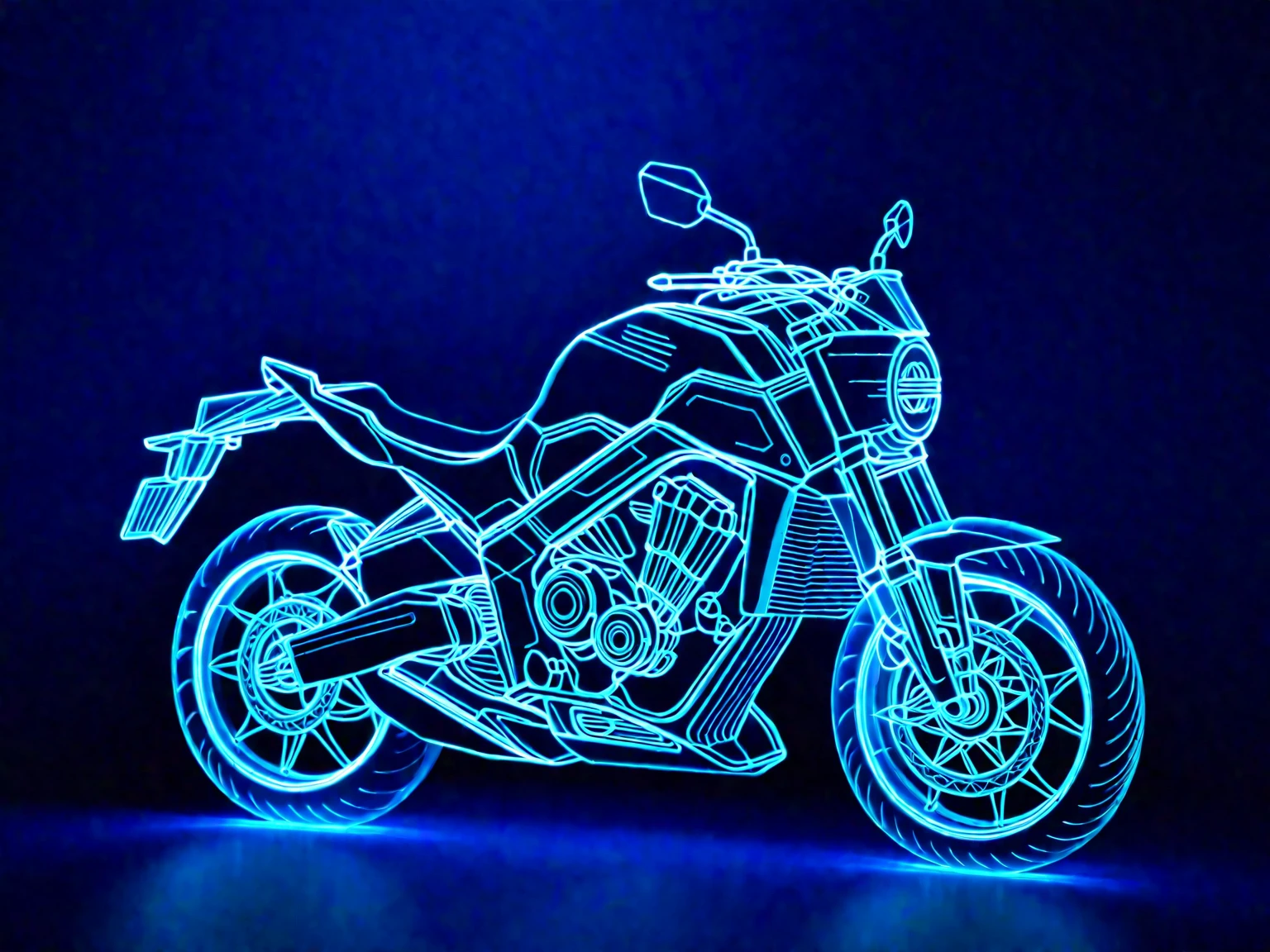 transparent Transformers, ((transparent, light-painted, wireframe rendering, contour light)),cyberpunk,neon light