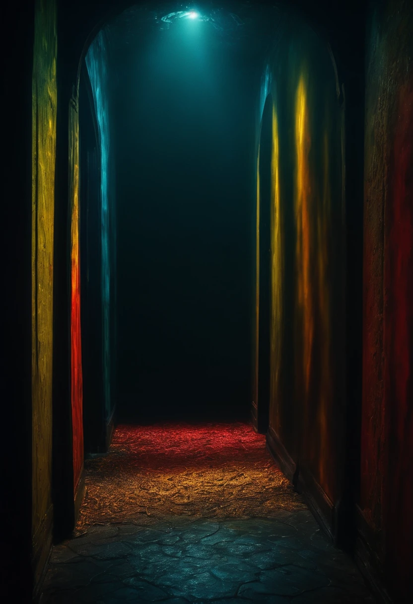my fears seen from my soul are different my fears look sad and desolate ,the image looks very real, impressive colors 16k light of nostalgia dark and sad atmosphere depth of field 24k composition photography volume in shadows communicate idea unique piece work of art spectacular lighting
