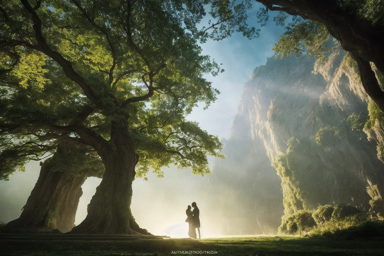 cinematic film, Realistic photograph,

In a magical world, a colossal tree stands as a beacon of wonder, its branches stretching wide under a shimmering canopy of vibrant leaves. The landscape around the tree is alive with fantastical elements, flowers in impossible colors, and creatures of legend flitting among the foliage. The air hums with magic, creating an atmosphere of awe and enchantment.


,shallow depth of field, vignette, highly detailed, high budget, bokeh, cinemascope, moody, epic, gorgeous, film grain, grainy, 