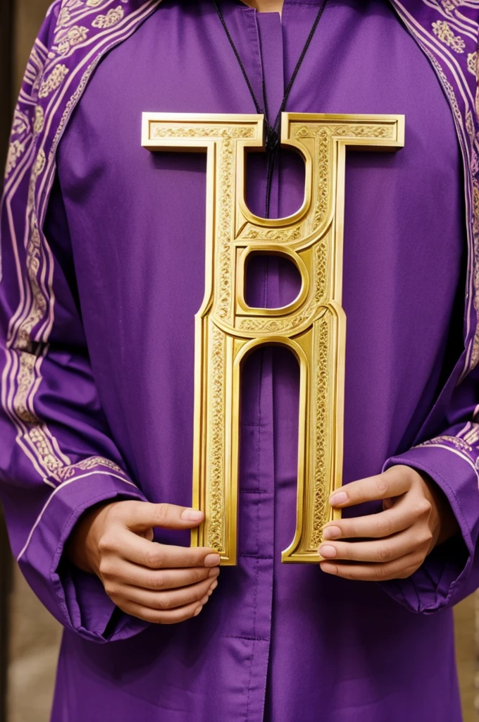 Images with purple letter saying followers of Christ 
