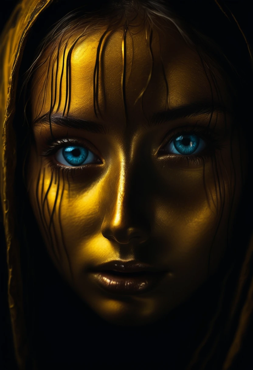 my fears seen from my soul are different my fears look sad and desolate ,the image looks very real, impressive colors 16k light of nostalgia dark and sad atmosphere depth of field 24k composition photography volume in shadows communicate idea unique piece work of art spectacular lighting
