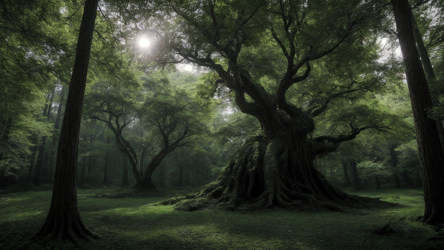 cinematic film, Realistic photograph,
In a magical world, a colossal tree stands as a beacon of wonder, its branches stretching wide under a shimmering canopy of vibrant leaves. The landscape around the tree is alive with fantastical elements, flowers in impossible colors, and creatures of legend flitting among the foliage. The air hums with magic, creating an atmosphere of awe and enchantment.
,shallow depth of field, vignette, highly detailed, high budget, bokeh, cinemascope, moody, epic, gorgeous, film grain, grainy,
