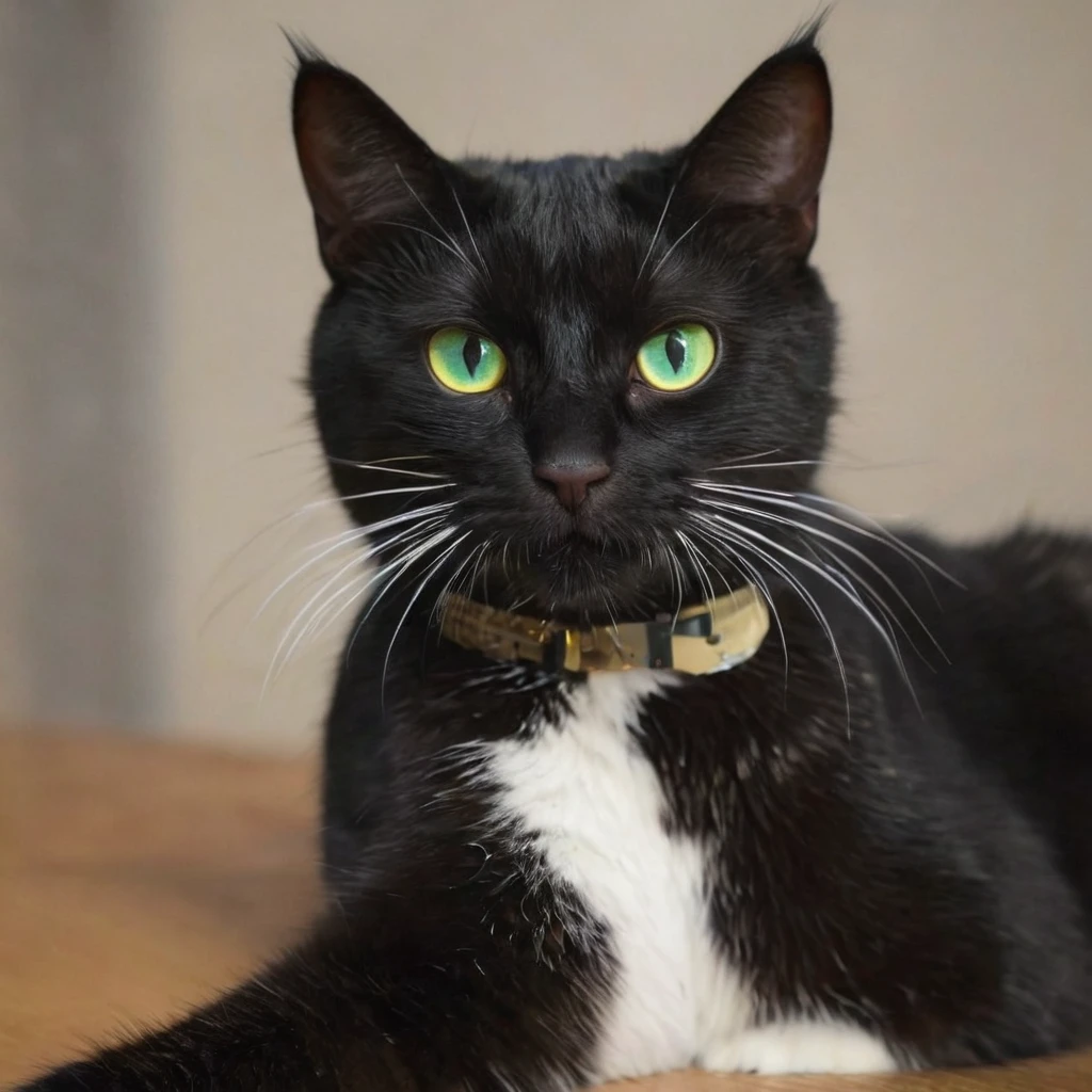 An animated meme image featuring a black cat engaging in a variety of random actions and displaying a wide range of facial expressions with vivid emotions. The cat’s sleek fur and bright eyes are detailed, showing its playful and mischievous nature. Each frame captures different scenarios: the cat pouncing, making exaggerated faces, reacting dramatically, and interacting with various objects. The background changes subtly, providing context to each action while keeping the focus on the cat’s expressive and humorous antics. The overall style is lively and captivating, filled with dynamic motion and comedic effect.