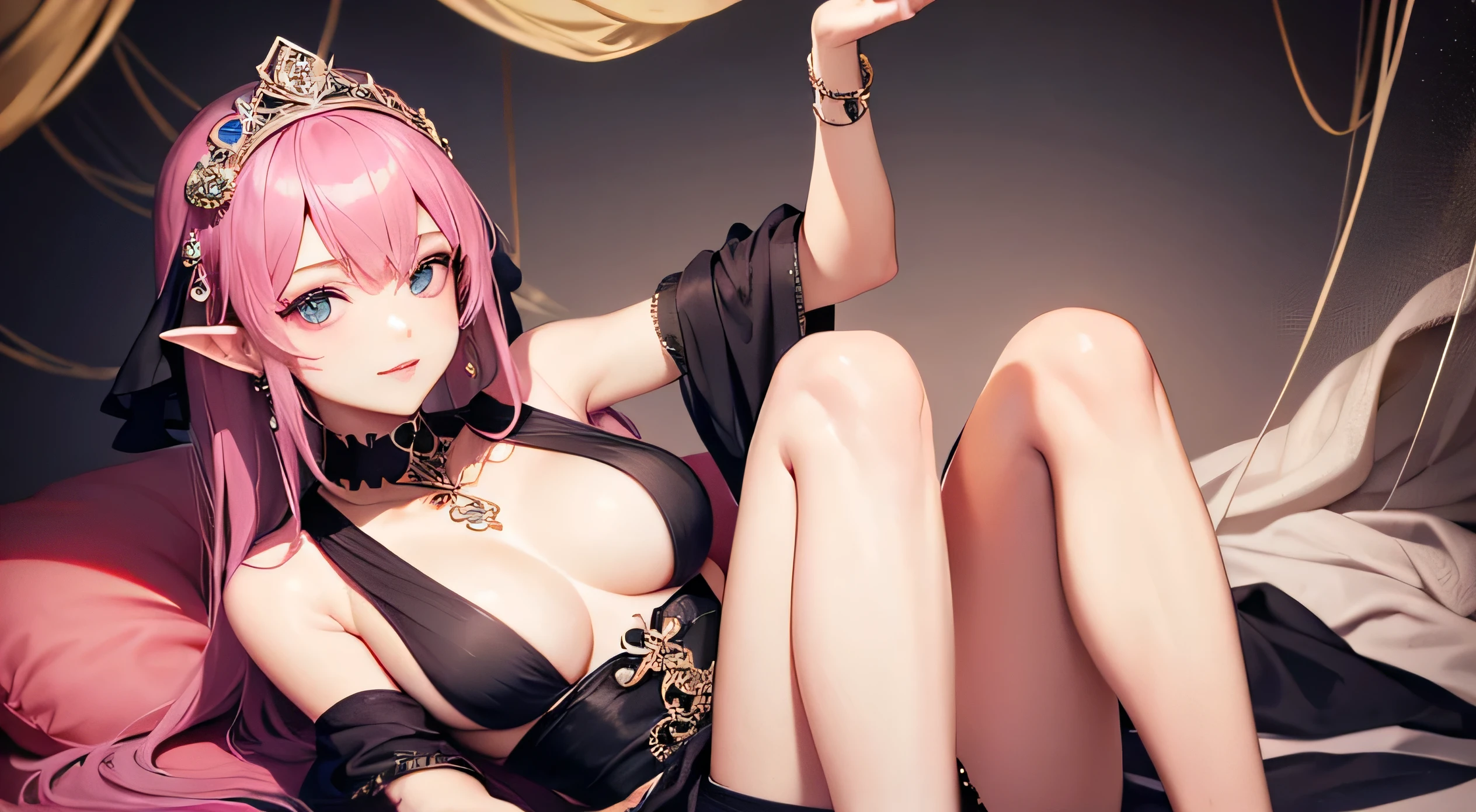 Please depict a dignified fortune teller.