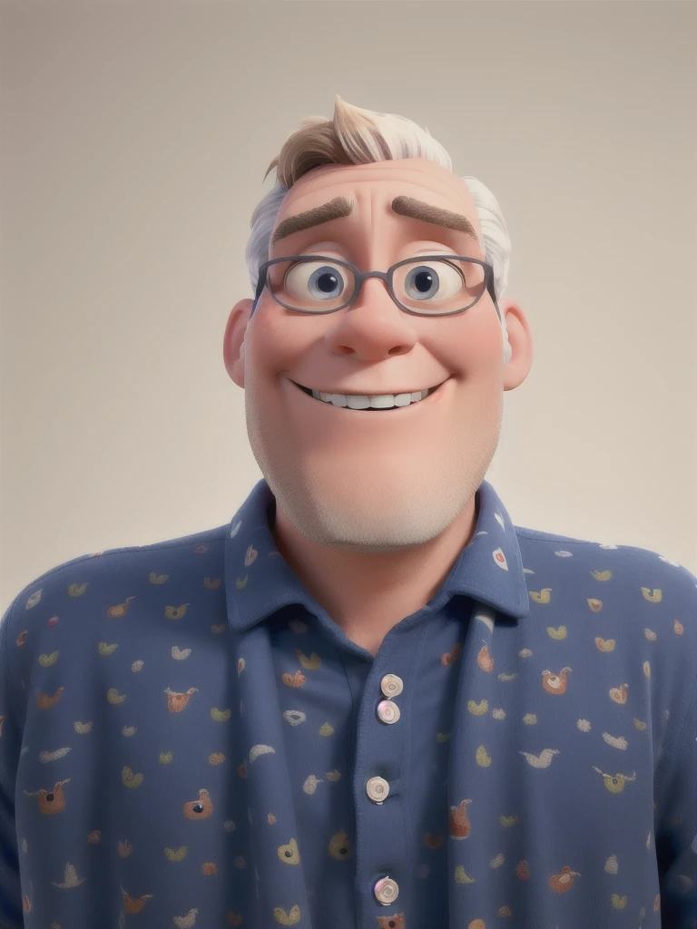 A disney pixar style man, high qualiy, best qualityer