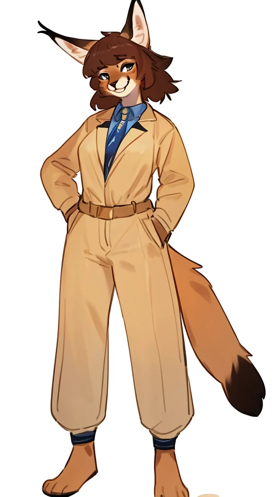 By bebebebebe, by lostgoose, by goonie-san, solo, standing, female, caracal, delgada sexy, hair, smiling, happy,; faraona,
