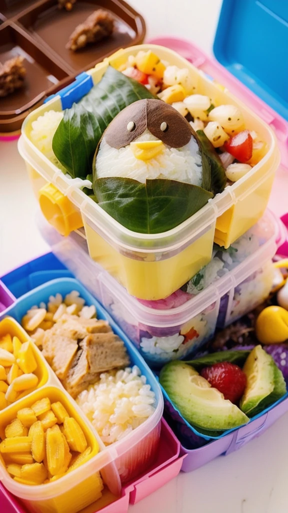 Lunch box photo、Pokémon character bento、cute