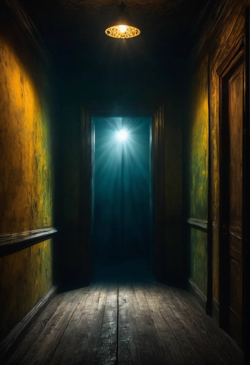 my fears seen from my soul are different my fears look sad and desolate ,the image looks very real, impressive colors 16k light of nostalgia dark and sad atmosphere depth of field 24k composition photography volume in shadows communicate idea unique piece work of art spectacular lighting
