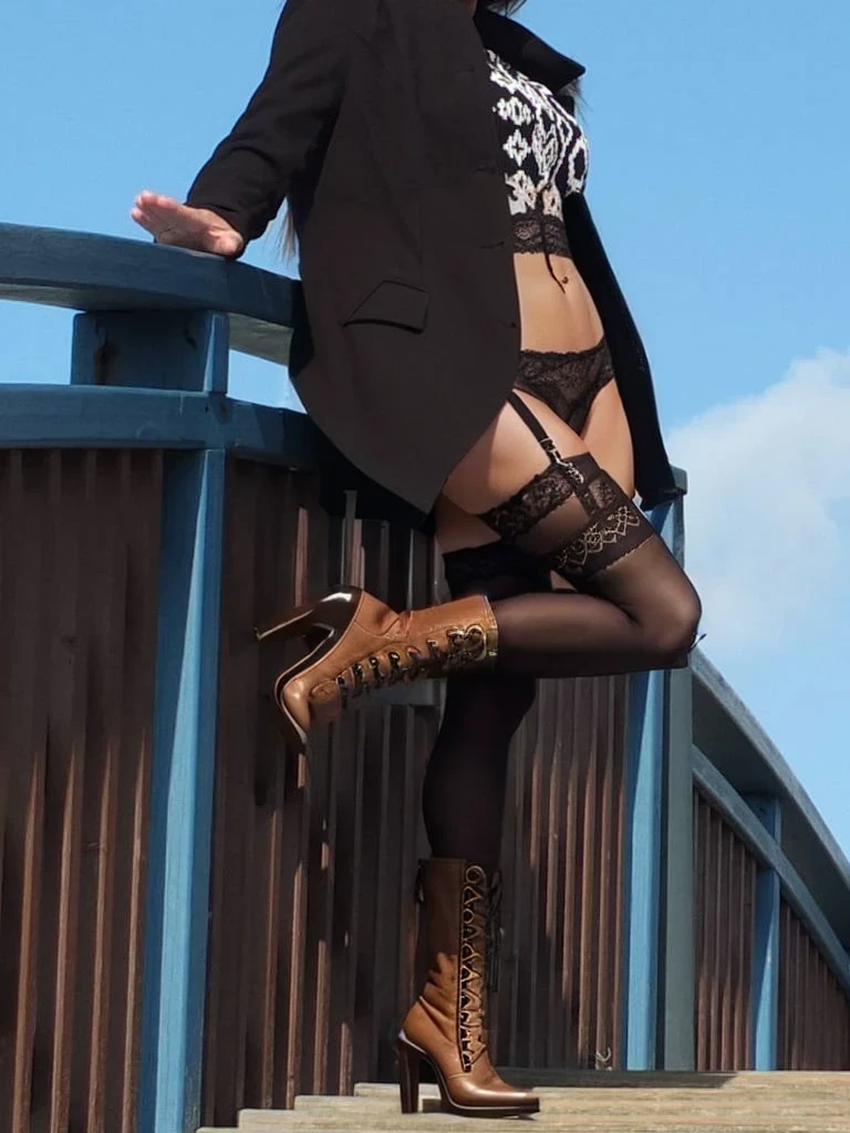 black stockings