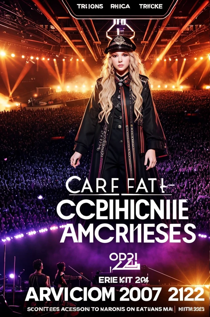 Create me an all access vip ticket for the eras tour 2024