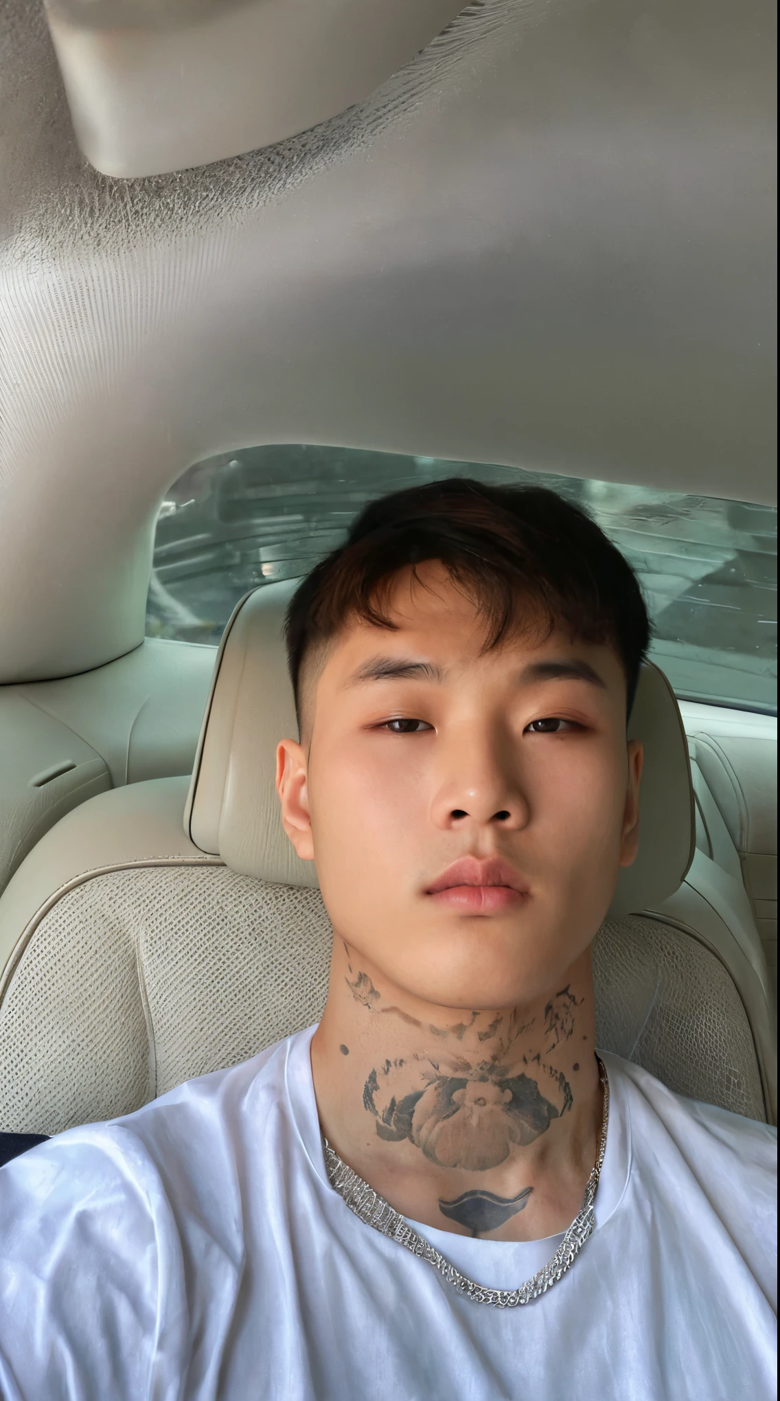 Asian boy, asian eyes, serious face, soft skin, High Resolution, Black Hair, Undercut, Mullet, Accurate, Best Quality, High Details, Textured Skin, Serious, very realistic
asian boy, korean boy